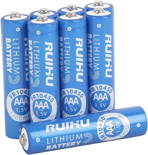 AAA Lithium Batteries, 8 Pack Lithium Iron Triple A Batteries, 1.5V 1200mAh Longer Lasting AAA Lithium Batteries, Non-Rechargeable (Lithium AAA-8 PCS) AAA Lithium Batteries, 8 Pack Lithium Iron Triple A Batteries, 1.5V 1200mAh Longer Lasting AAA Lithium Batteries, Non-Rechargeable (Lithium AAA-8 PCS)
