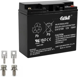 Casil 12V 18Ah Replacement Battery for Champion Generators, Fits 7000W & 9000W Models, CP12180 Compatible Casil 12V 18Ah Replacement Battery for Champion Generators, Fits 7000W & 9000W Models, CP12180 Compatible
