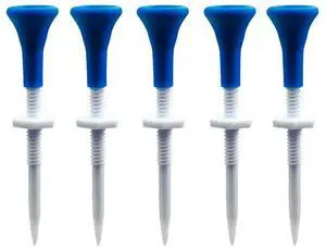 5pcs Golf Ball Nail Tees Adjustable Height Mini Golf Training Ball Stand Reusable Training Aids Outdoor Sports Accessories