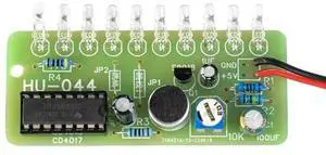 Color Light DIY Electronic Kit CD4017 Water Flowing LED Light Suite Fun Electronic Production Teaching Training Module