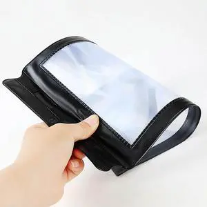 1-10pcs A4 Magnifier 3X Magnifying Glass Page Large Sheet Magnifying Glass Book Magnification PVC Handheld Magnifier for Reading