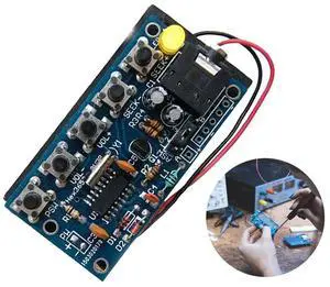 1-3set DIY Radio Receiver Kit PCB FM DIY Electronic Kits 76MHz-108MHz Wireless Stereo FM Radio Receiver Module Kit DC 1.8V-3.6V