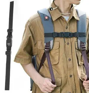 Backpack Chest Strap with Magnetic Buckle Backpack Shoulder Strap Fixed Belt Non-Slip Backpack Sternum Strap Bag Accessories