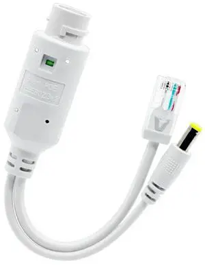 48V To 12V POE Spliter Adapter Waterproof Video And Power Adapter Cable IEEE802.3af/at Compliant Supply Module Injector Extender