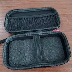 EVA Hard Carrying Case Waterproof Shockproof Travel Protective Handbag with Hand Strap for ANBERNIC RG40XX H/RG405M Game Console