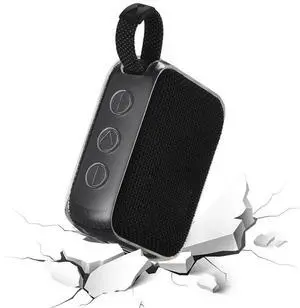 TPU Cover Case Non-Yellowing Travel Protective Cover Transparent Portable Stand Up Skin Cover for JBL Go 4 Portable BT Speaker