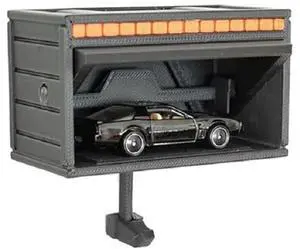 Car Garage Key Holder Wall Mount Key Organizer Creative Car Key Hook with Opening Door Garage Shaped Key Holder for Entryway