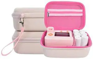 EVA Hard Carrying Case with Lanyard Hard Carrying Bag Kid Camcorder Box for Goopow/SGAINUL/Gofunly/ArtCWK Digital Camera