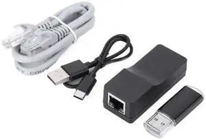 One-Key JB Tool Mod Kit USB Dongle JB USB Adapter with Ethernet Type-C Cable Kit Game Accessories for PS4 FW 9.0/11.0 System