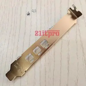 I/O Shield Back Plate Baffle For Quadro P400 T400 Full Height Bezel Blank Bracket