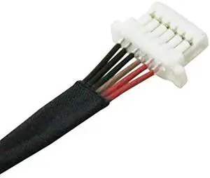 DC Power Jack with Cable Socket Plug Replacement for EliteBook Folio 9470M 9480M 702875-001