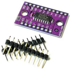 74HC4051 CD4051 single 8-channel digitally controlled electronic switch Multiplexers