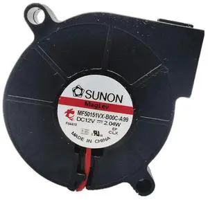 Cooler Fan For MF50151VX-B00C-A99 Blower 12V 2.04W 5015 Turbo Cooling Fan Cooler Fan For MF50151VX-B00C-A99 Blower 12V 2.04W 5015 Turbo Cooling Fan