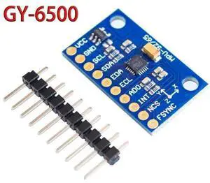 IIC I2C SPI MPU6500 MPU-6500 6-Axis Gyroscope Accelerometer Sensor Module Replace MPU6050 For With Pins GY-6500