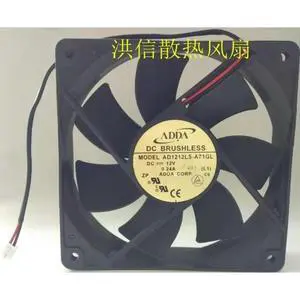 Cooler Fan for ADDA AD1212LS-A71GL 12V 0.24A Chassis Power Supply Silent Cooling Fan 12025 120X120X25mm Cooler Fan for ADDA AD1212LS-A71GL 12V 0.24A Chassis Power Supply Silent Cooling Fan 12025 120X120X25mm