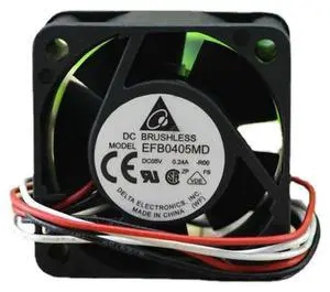 Fan For DELTA EFB0405MD 4CM 4020 5V 0.24A Double Ball Switch Fan CPU Fan 40*40*20mm