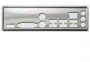 IO I/O Shield Back Plate Baffle Bezel for A520M-A PRO B550M-A PRO Motherboard Baffle Bracket