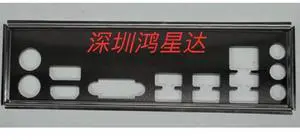 I/O IO Shield Blank Baffle for Jingyue H610m Vdh B760gaming Ac Ddr4 Motherboard Bezel Barrier Blocking Plate
