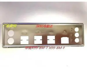 I/O IO Shield Blank Baffle for Hunan X99-8M-T X99-8M-F Motherboard Barrier Blocking Plate Bezel