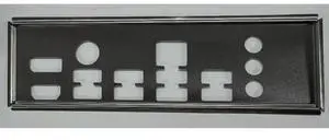 I/O IO Shield Blank Baffle for PRIME Z790-P D4 D5 Motherboard BackPlate Bezel Blocking Plate Silver