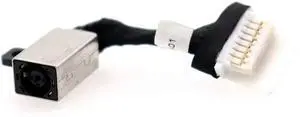 DC Power Jack Socket Cable for Inspiron 15 5583 5584 7580 450.0FV06.0011 0TM5N3 TM5N3 Latitude 3500 3400