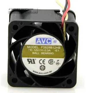 Cooler Fan for AVC F3828B12HB 3828 12V 0.3A Cooling Fan 38*38*28MM