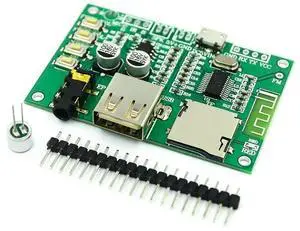 BT201 Dual mode 5.0 For Bluetooth receiver module lossless audio power amplifier board car speaker DIY headphone TF card U disk