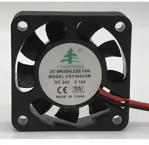 Cooling Cooler Fan for FONSONING FSY40S24M 24V 0.10A Silent Cooling Fan 4CM 4010 40x40x10MM Cooling Cooler Fan for FONSONING FSY40S24M 24V 0.10A Silent Cooling Fan 4CM 4010 40x40x10MM