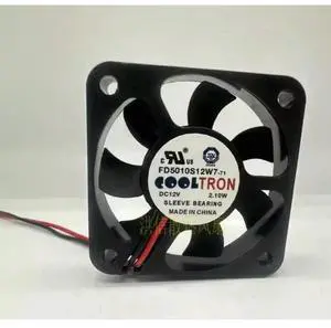 CPU Cooler Fan for COOLTRON FD5010S12W7-71 DC12V 2.10W 5010 5cm Chassis Cooling Fan 50*50*10MM