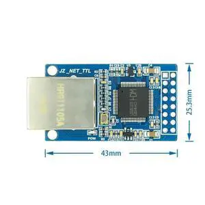 CH9121 Serial Port to Ethernet Network Module TTL Transmission Module Industrial Microcontroller STM32