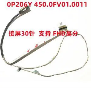 For Latitude 3400 E3400 High Score FHD Screen Cable Screen Cable 0P206Y 450.0FV01.0011
