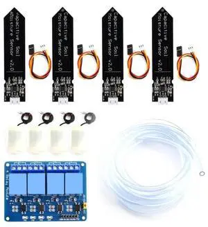 4-way automatic watering plant DIY set 4-way relay automatic watering garden flowers 4-way automatic watering device
