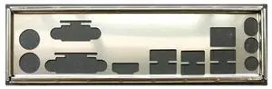 IO I/O Shield Back Plate BackPlate Bracket Motherboard blank Baffle for GA-A320M-S2H GA-A320M-HD2 GA-H310M-S2H
