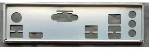 IO I/O Shield Back Plate Bracket for PRIME B660M-K D4 Computer Motherboard Baffle BackPlate Baffle Plate