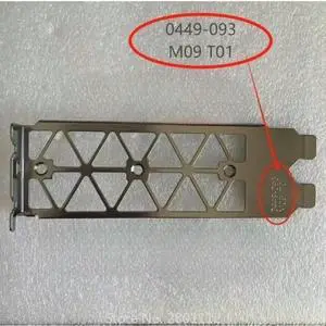 I/O IO Shield BackPlate Graphics Card Baffle for Tesla P40 24G Graphics Card M60 P100 V100 Bezel Plate