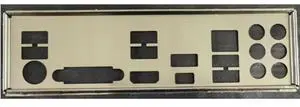 IO I/O Shield Back Plate Blende for B360 GAMING 3 Motherboard Bezel Baffle