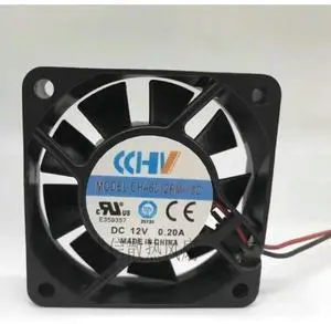 Cooler Fan for CHA6012RM-15D DC12V 0.20A 6015 2-wire Cooling Fan 60*60*15mm