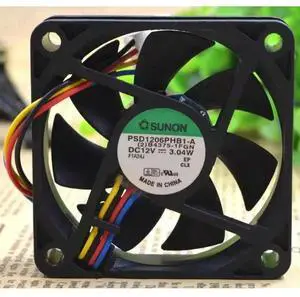 Cooler Fan for PSD1206PHB1-A 12V 3.04W Chassis Server Cooling Fan 6015 60 *60 * 15MM