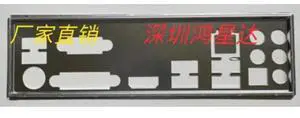 IO I/O Shield Back Plate for GA-B85M-D3H B460 HD3 B365 HD3 Motherboard Baffle Bezel Blank