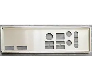 IO I/O Shield Back Plate Blende Bezel for B660M-ITX/ac Motherboard Baffle
