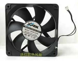 Cooler Fan for XFAN RDM1225B DC12V 0.23A 12025 Cooling Fan 120*120*25mm