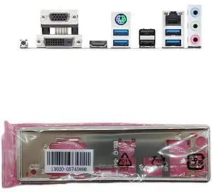 IO I/O Shield Back Plate BackPlate Blende Bezel for PRIME B450M-K II Motherboard Baffle Bracket