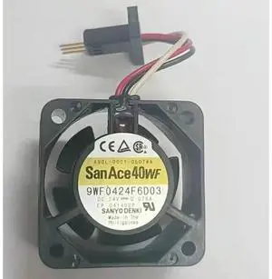Cooling Fan for Sanyo 9WF0424F6D03 A90L-0001-0507 # A 3 Pin Fanuc Plug Fan