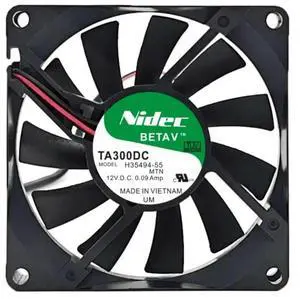 Cooler Fan for Nidec TA300DC H35494-55 12V 0.09A Power Supply Silent Cooling Fan 8CM 80x80x15mm