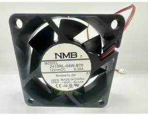 CPU Cooler Fan for 2410RL-04W-B70 12V 0.35A 6025 6cm High Air Volume Fan 60*60*25MM
