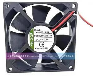 Cooler Fan for YH-XQF X8025D24UB 8025 8CM 24V High Air Volume Inverter Cooling Fan 80*80*25mm