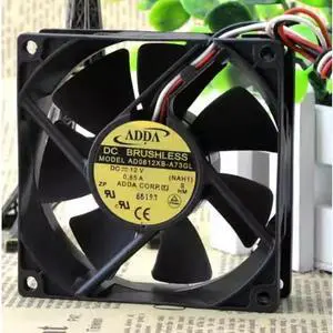 Cooler Fan for ADDA AD0812XB-A73GL 8025 12V 0.55A 3-wire High Air Volume Chassis Fan 80*80*25mm