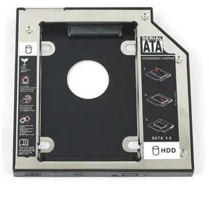 SATA 2nd Hard Drive Adapter HDD Caddy For Elitebook 8460p 8460W 8470P 8470W 8560p 8570p 8760p