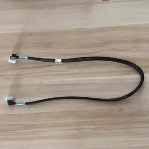 Mini SAS HD SFF-8643 Angled Data Cable Array Card Hard Drive Backplane Connection Cable Mini SAS HD SFF-8643 Angled Data Cable Array Card Hard Drive Backplane Connection Cable