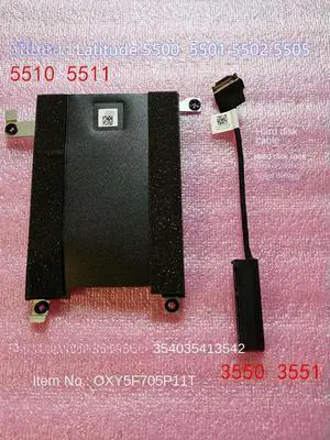 for Latitude E5500 5501 5510 5511 3551 Hard disk interface cable+bracket